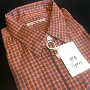 Ingram Made In Italy Button Up Shirt XL